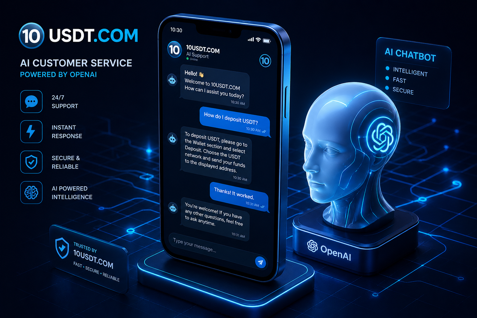 Premium AI Customer Support Agent | 24/7 Intelligent Response