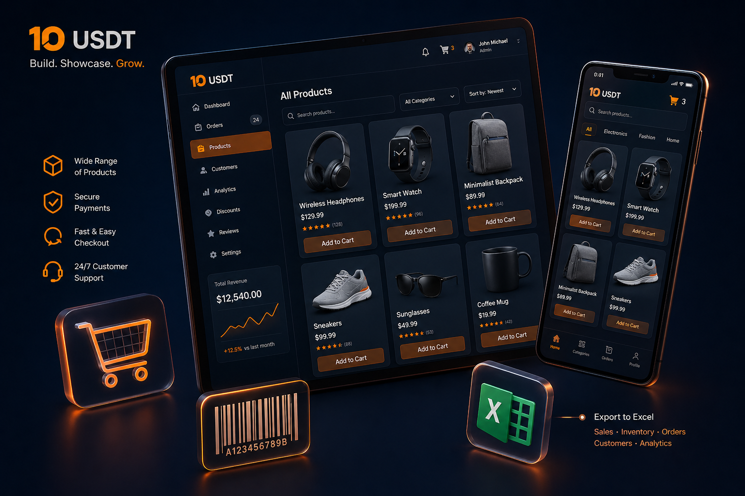 Professional Product Listing Service | 10 Premium Products